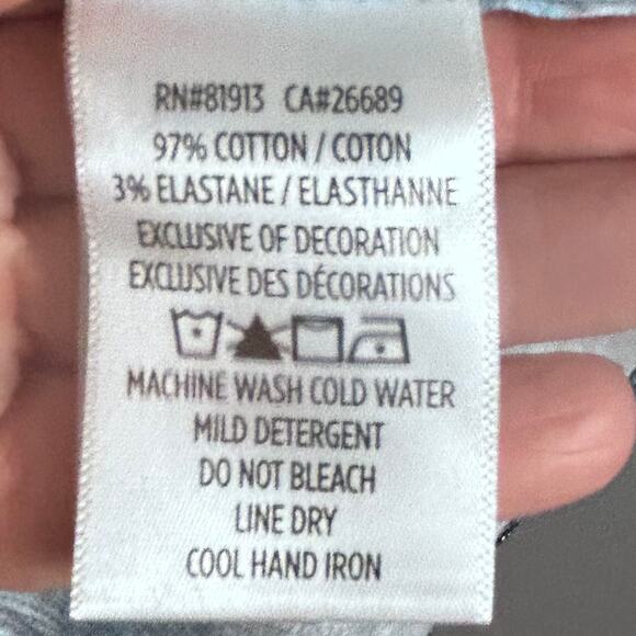 Robert Graham shirt men's 4XL button up blue pattern flip cuff stretch stripe - Picture 10 of 12